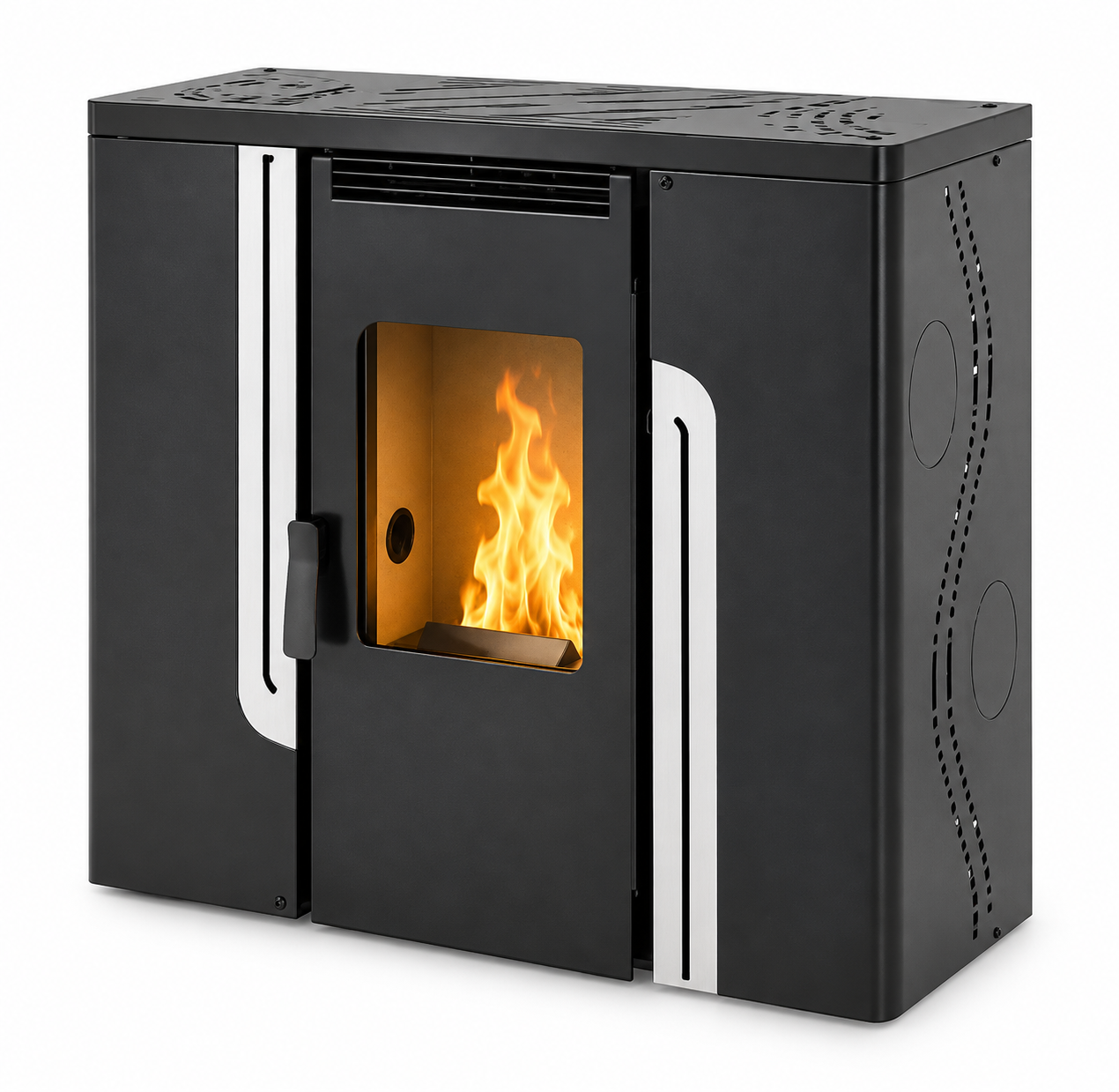 Estufa de Pellets de Pasillo BP-402 12 kW – Calefacción Eficiente y Compacta