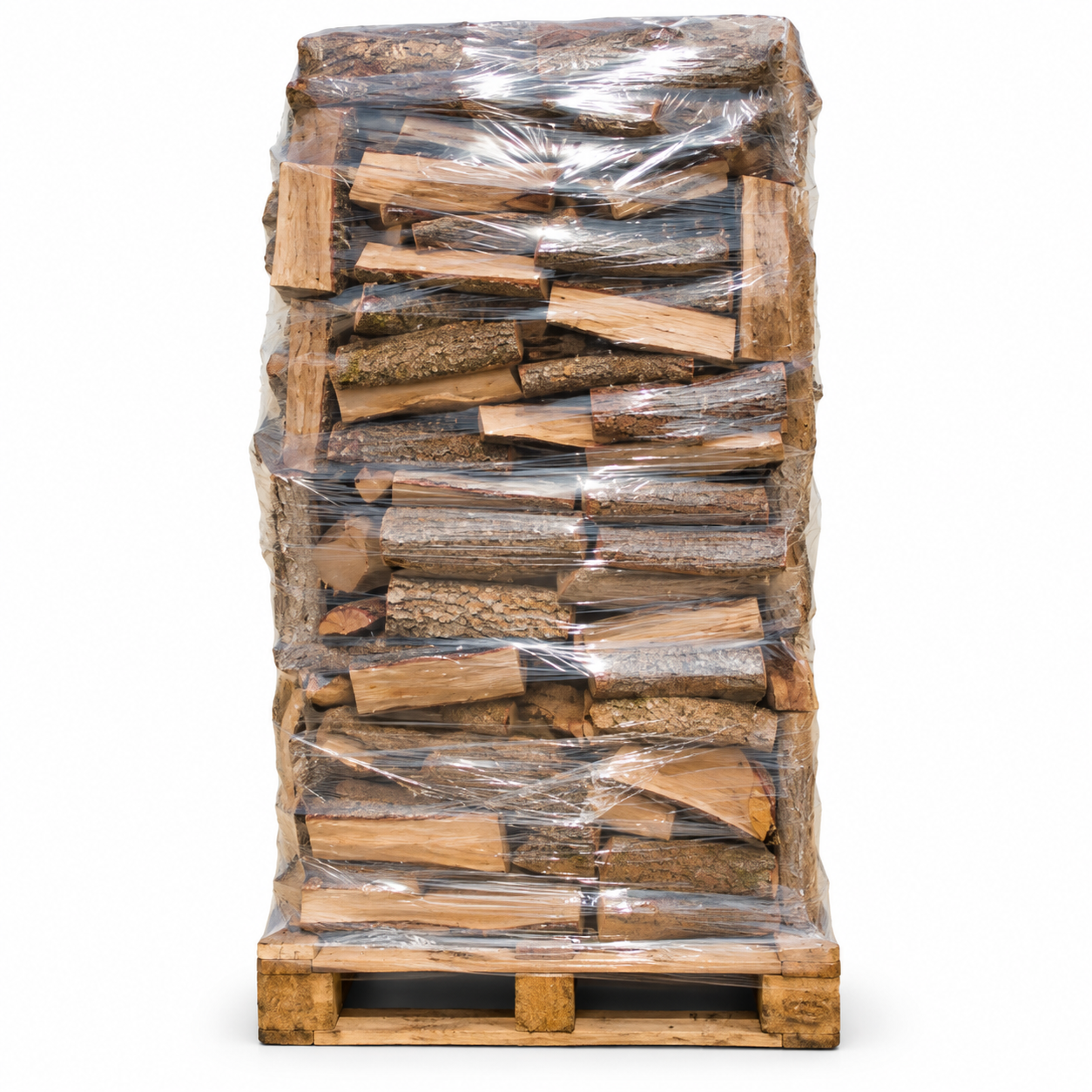 Leña de Roble Paletizada Legua – Palet de 850 kg para Chimeneas y Estufas